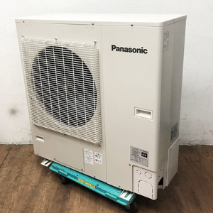【現状品】パナソニック/Panasonic ロータリー形冷凍機 2.2kW 室外機のみ OCU-KR300F 三相200V 2022年製 清掃済み