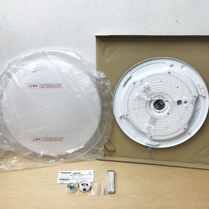 【未使用品】Panasonic/パナソニック シーリングライト 天井直付型 LED 昼光色/電球色 調光 調色 18畳 2022年製 ※No.1※ LGC71121