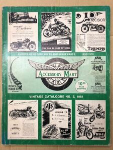 ACCESSORY MART ビンテージカタログ 1981 NO.2 送料無料