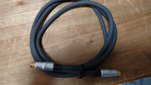 audio-technica PCOCC TITAN AT6V85 S terminal video cable approximately 1.5m operation not yet verification Junk 