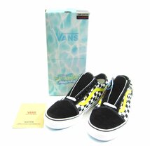 VANS バンス Old Skool SpongeBob SquarePants Off The Wall VN0A38G19EK US9 27.0cm スニーカー 靴 □UT10940_画像1