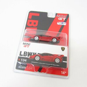 未開封 TSM 1/64 MINI GT LB-WORKS ランボルギーニ ウラカン GT Rosso Mars MGT00134-TRU ミニカー 〓A8435