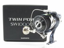 SHIMANO シマノ TWIN POWER SW10000HG ツインパワー スピニングリール #US4214_画像2