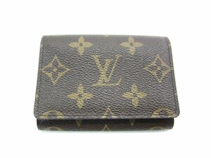 LOUIS VUITTON ルイ ヴィトン モノグラム アンヴェロップ カルト ドゥ ヴィジット カードケース 名刺入れ M62920 ∠UP4035