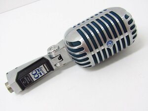 SHURE シュア SUPER 55 ガイコツ型マイク ダイナミックマイク 動作確認済み ▼G4262