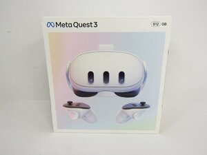 未開封 Meta Quest 3 512GB VRヘッドセット▽A8244
