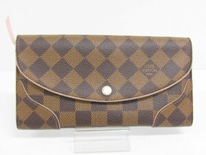 LOUIS VUITTON ルイ・ヴィトン ダミエ ポルトフォイユ カイサ 長財布 N61227 ▼SB5046