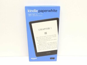 未開封 Kindle Paperwhite 8GB 6.8インチディスプレイ 色調調節ライト搭載 BLACK △WK1207