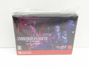 未開封 Nintendo Switch UNDER NIGHT IN-BIRTH II Sys:Celes Limited Box ゲームソフト △WE1283