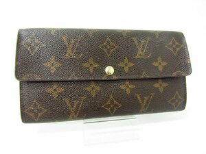 LOUIS VUITTON ルイ・ヴィトン モノグラム ポルトフォイユ サラ（小銭入れあり）M61734 ▼SB5070