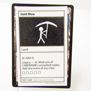 MTG Gold Mine テストカード★N5412