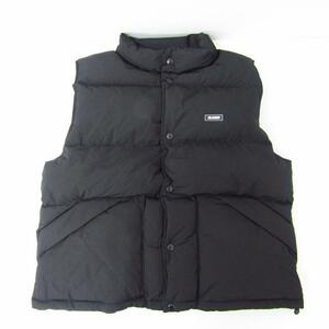 XLARGE エクストララージ DOWN VEST ダウンベスト サイズ：M ブラック ◆ FG6870