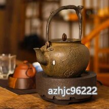 超人気☆職人手作り 陶器 煎茶道具 茶壺 茶壷 急須 常滑焼 茶器 茶道具 容量：750ML_画像2