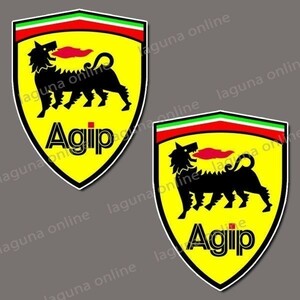 ☆即納☆　Agip　アジップ　ステッカー　デカール　並行輸入 3