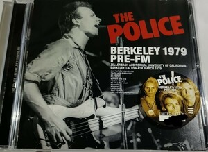 ポリス 1979年 Stereo.SDB 特典付 The Police Live At Berkeley,USA Sting