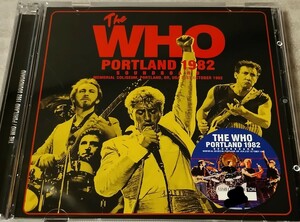ザ・フー 1982年 Stereo SDB ポートランド The Who Live At Portland,USA