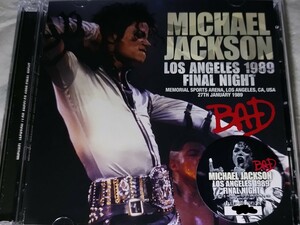 マイケル・ジャクソン 1989年 特典付 SDB Michael Jackson Live At Los Angeles ,USA
