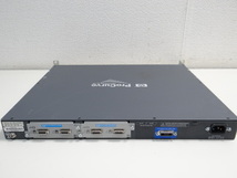 H1505　HP ProCurve 2P 10-Gbe CX4 2910al 24G 2SFP+ Switch J9145A RSVLC-0703A 電源のみ確認済み_画像5