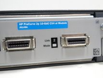 H1505　HP ProCurve 2P 10-Gbe CX4 2910al 24G 2SFP+ Switch J9145A RSVLC-0703A 電源のみ確認済み_画像9