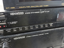 H1562　Kenwood　KT-747、KA-949、KX-949W　AKAI オーディオタイマー DT-128　電源のみ確認済み　ジャンク品_画像4