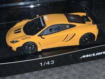 Peako　1/43　マクラーレン　MP-4-12C　GT3　オレンジ　used 良品_画像2