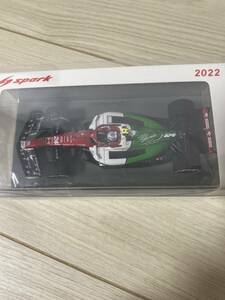 Spark　スパーク　1/43 アルファロメオ ザウバー C42 #24 周冠宇 ジョーガンユー Azerbaijan GP 2022 USED美品