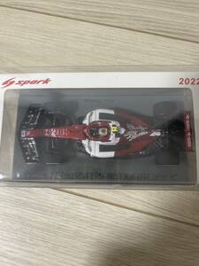 SPARK 1/43 アルファロメオ ザウバー フェラーリ F1 C42 周冠宇 ジョウ グアンユー #24 2022 イタリアGP 10位入賞　USED美品