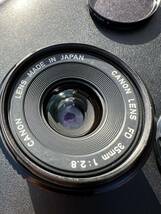 ★美品★Canon LENS FD 35mm 1:2.8 マニュアルフォーカス レンズ 中古品_画像6