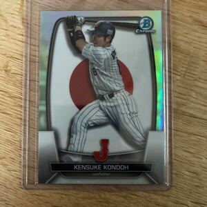 近藤健介 2024 BOWMAN CHROME WBC REFRACTOR カード 侍ジャパン 福岡ソフトバンクホークス 499枚限定 TOPPS NPB 