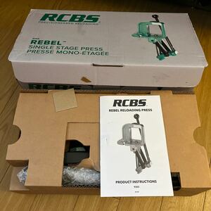 新品 RCBS REBEL リローディング プレス (ハンティング 狩猟 ダミーカート)