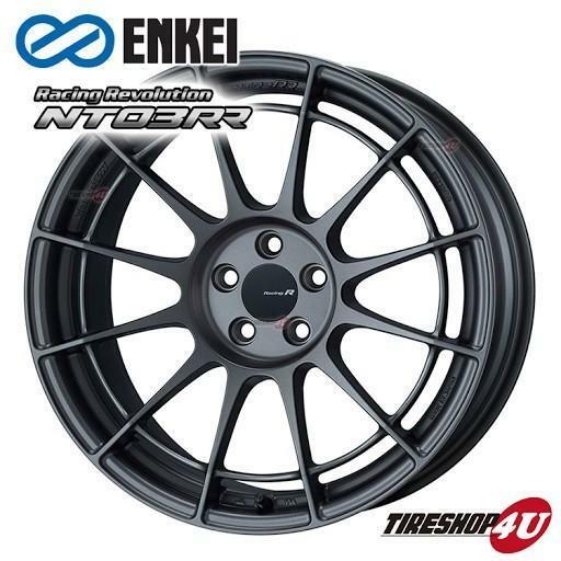 送料無料 ENKEI Racing Revolution NT03RR 18インチ 18x9.5J 5/120 +45 MDG マットダークガンメタリック 新品ホイール1本価格