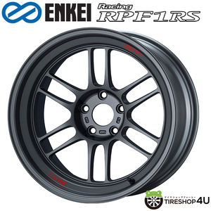 送料無料 ENKEI RPF1RS 18インチ 18x10.5J 5/114.3 +0 MDG Matte Dark Gunmetallic 新品ホイール1本価格