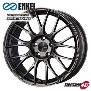 送料無料ENKEI Performance Line PFM1 17インチ 17x8.0J 5/100 +48 DS ダークシルバー 新品ホイール1本価格