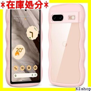 透明 Pixel 8 ケース クリア 全面保護 人気 Pixel8 スマホケース ワイヤレス充電対応 ピンク 29