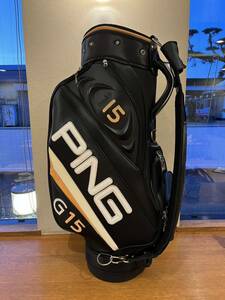 ping キャディバッグ ゴルフバッグ i15 G15 中古　ブラック