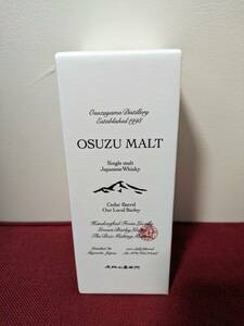 未開封 OSUZU MALT 尾鈴モルト ウイスキー 700ml 46％ 尾鈴山蒸溜所