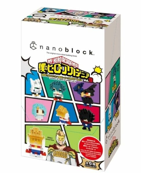 ナノブロック ミニナノ 僕のヒーローアカデミア vol.3 （6個入BOX）