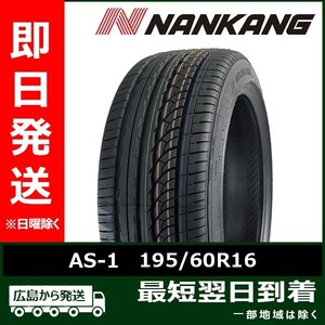 ナンカン 195/60R16 89H AS-1 夏タイヤ 2023年製 2本セット