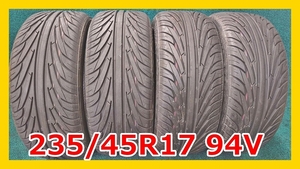 ★2022年製 235/45R17 94V ナンカン NS-2 中古 夏タイヤ 4本 17インチ★