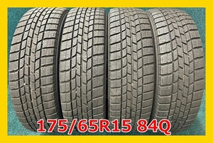 ★2019年製 175/65R15 84Q GOODYEAR ICE NAVI6 中古 スタッドレスタイヤ 4本 15インチ★