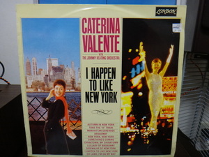 レア独盤Decca　カテリーナ・ヴァレンテ／I Happen to Like New York／1964年／「ニューヨーク」はボーカルの最高の素材！／赤金ラベル！