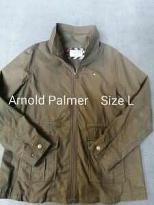 Arnold Palmer　アーノルドパーマー スタンドカラーコート スプリングコート　ジャケット　メンズL