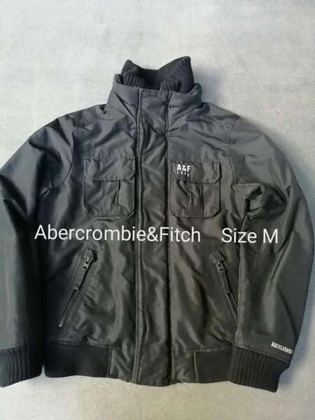 Abercrombie&Fitch アバクロンビーアンドフィッチ　　ナイロン ブルゾン ジャケット　メンズM