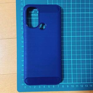 ☆在庫処分！！☆For Moto G31 ケース 背中の指紋【YEZHU】ブルー