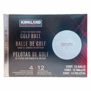 カークランド ゴルフボール 1ダース 12個 パフォーマンスプラス V3 コストコ バージョン3.0 バラ売り