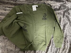 USMC アメリカ海兵隊 スウェットセットアップ上下　Mサイズ（日本人Lサイズ相当）未使用・新品