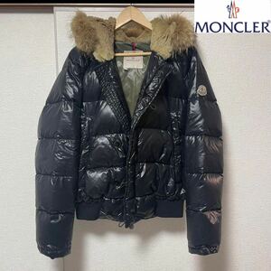 1円〜 モンクレール MONCLER ダウンジャケット ブルガリ BLUGARIE 極美品 アニメタグ 