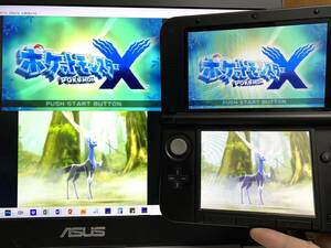 ゲーム実況 配信用『キャプチャー機能付き NINTENDO 3DSLL』 ブラック 偽トロ ★保証有★