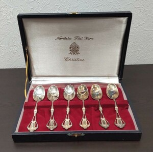 374 Noritake Flatware Cristine ノリタケ スプーン6本セット