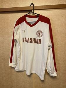 習志野高校サッカー部　選手支給品　非売品　長袖　プラクティスシャツ　ユニフォーム　正規品　プーマ　トレーニング　④